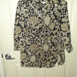 Croft and Barrow button up top